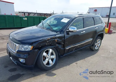 2013 Jeep Grand Cherokee Overland Summit z USA, uszkodzony, nr VIN 1C4RJFCT3DC648935